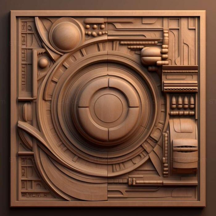 Patterns and decorations (Twin Sector 2, PATTERN_1518) 3D models for cnc